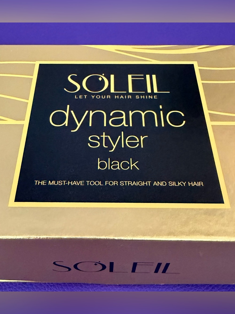 Soleil Dynamic Styler/Soleil Flatiron - Black